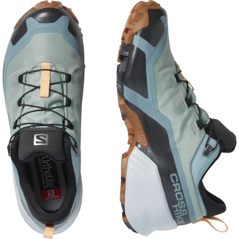 Mint Salomon Cross Hike GTX Women's Hiking Shoes | PH 28690T